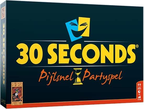 30 seconds Nederlands bordspel doos voorkant