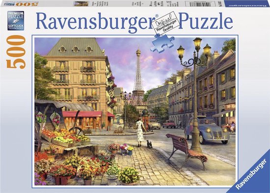 Ravensburger puzzel Wandeling door Parijs
