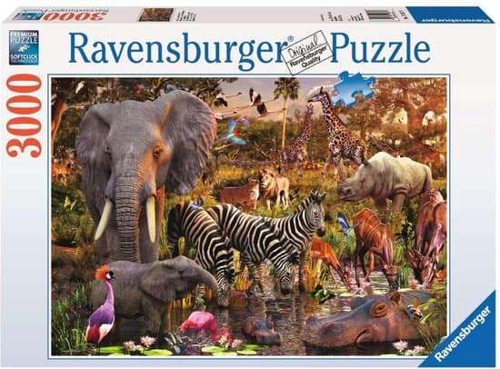 Ravensburger puzzel Afrikaanse dierenwereld